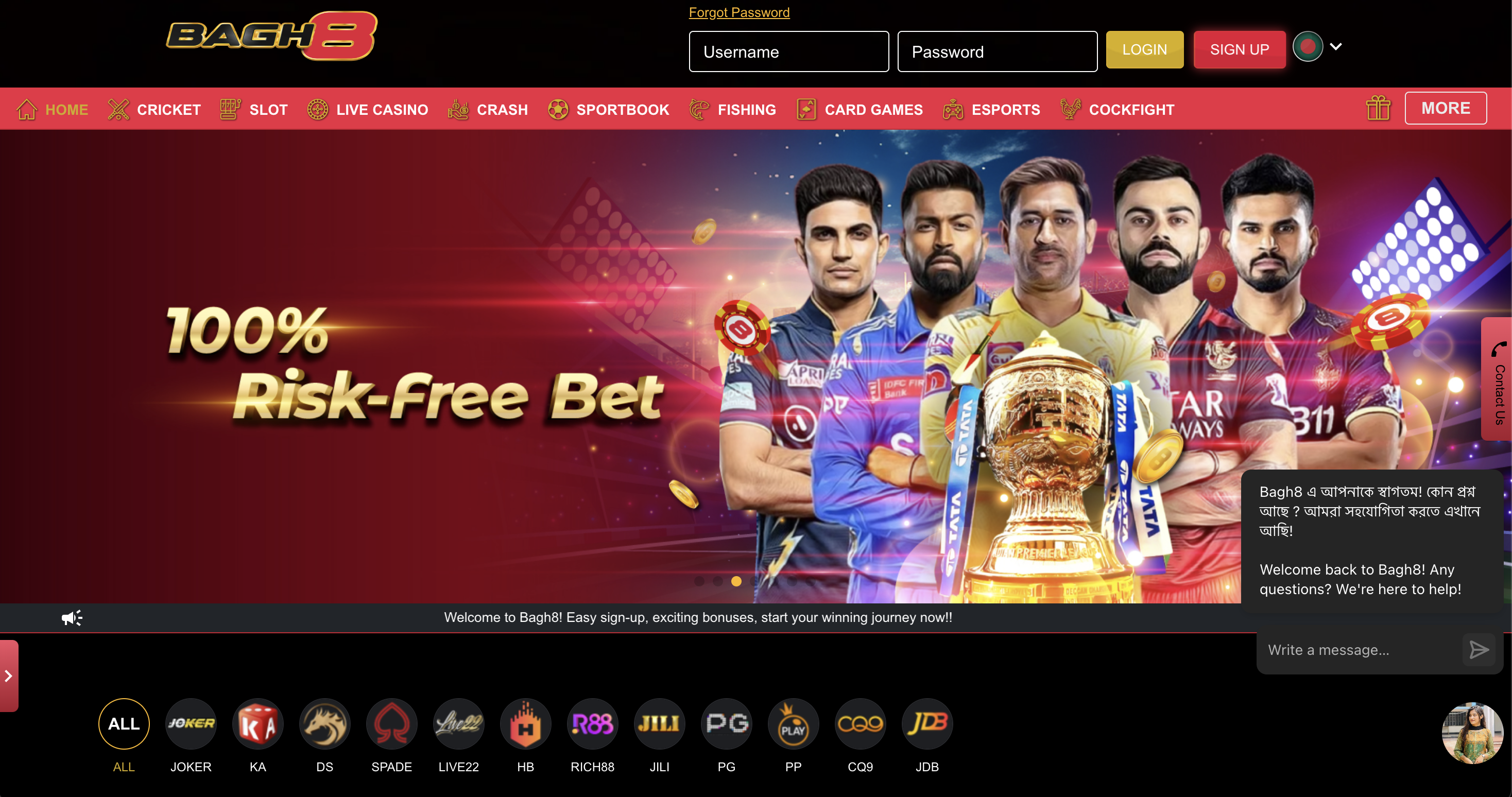 Bagh8 Online Casino Bangladesh